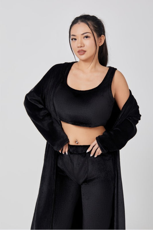 Cozy, Cute 3 Piece Pajama/Lounge Set