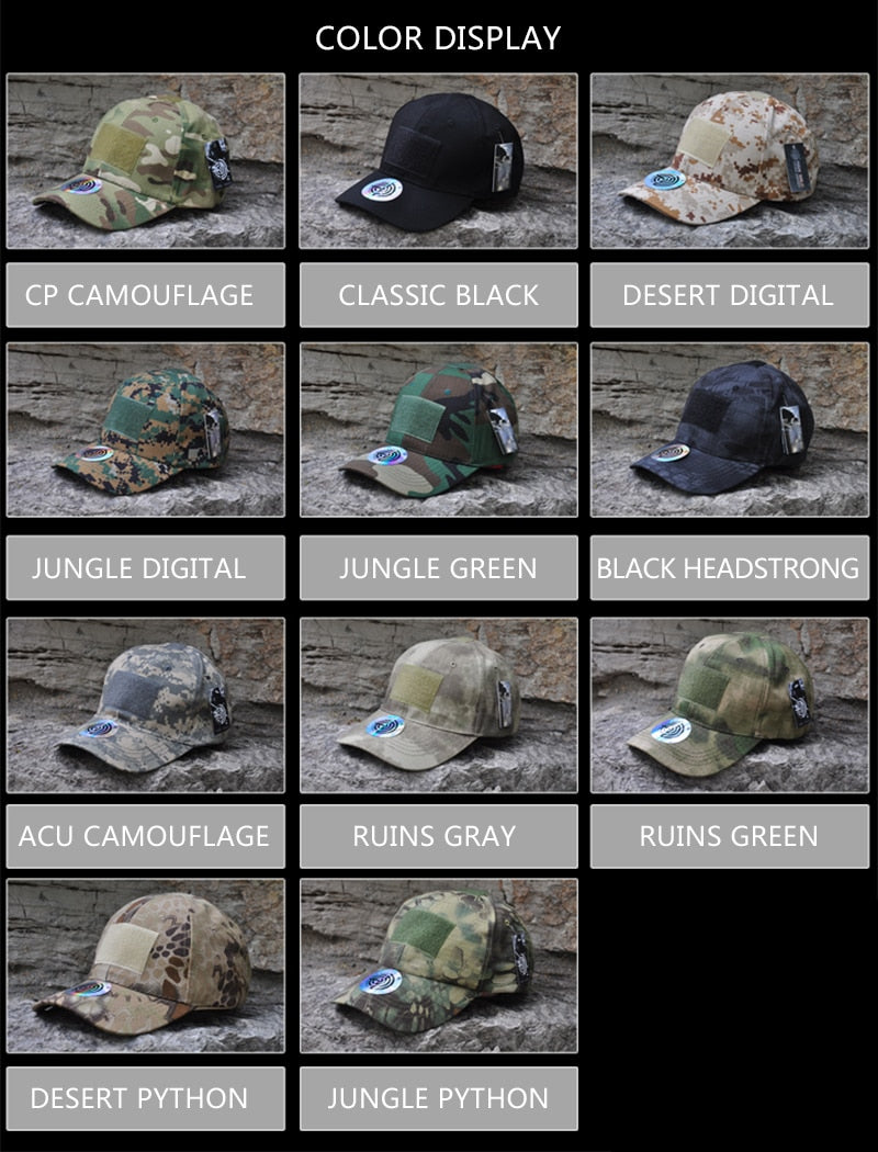 Outdoor Sport Camouflage Hats