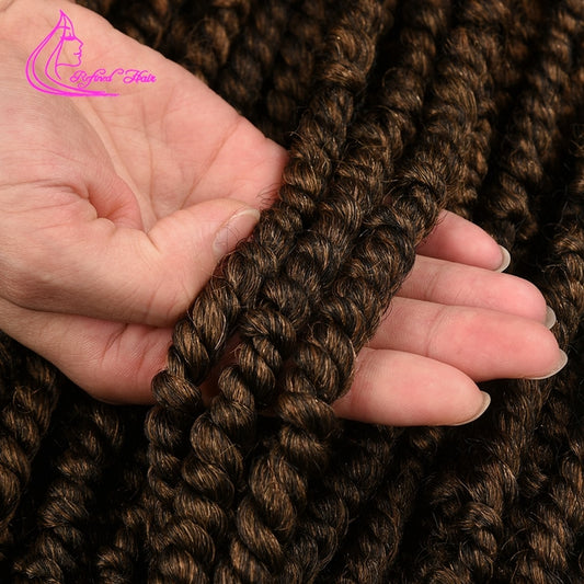 T30 Pre-Twisted Passion Twist Hair Extensions (12-Roots/pc)