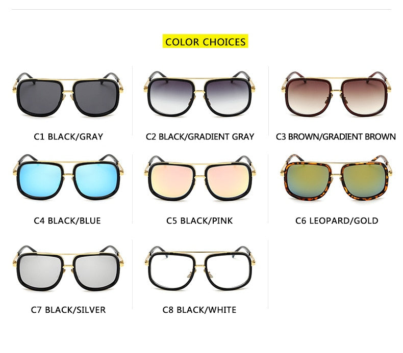 Big Frame Sunglasses for Men