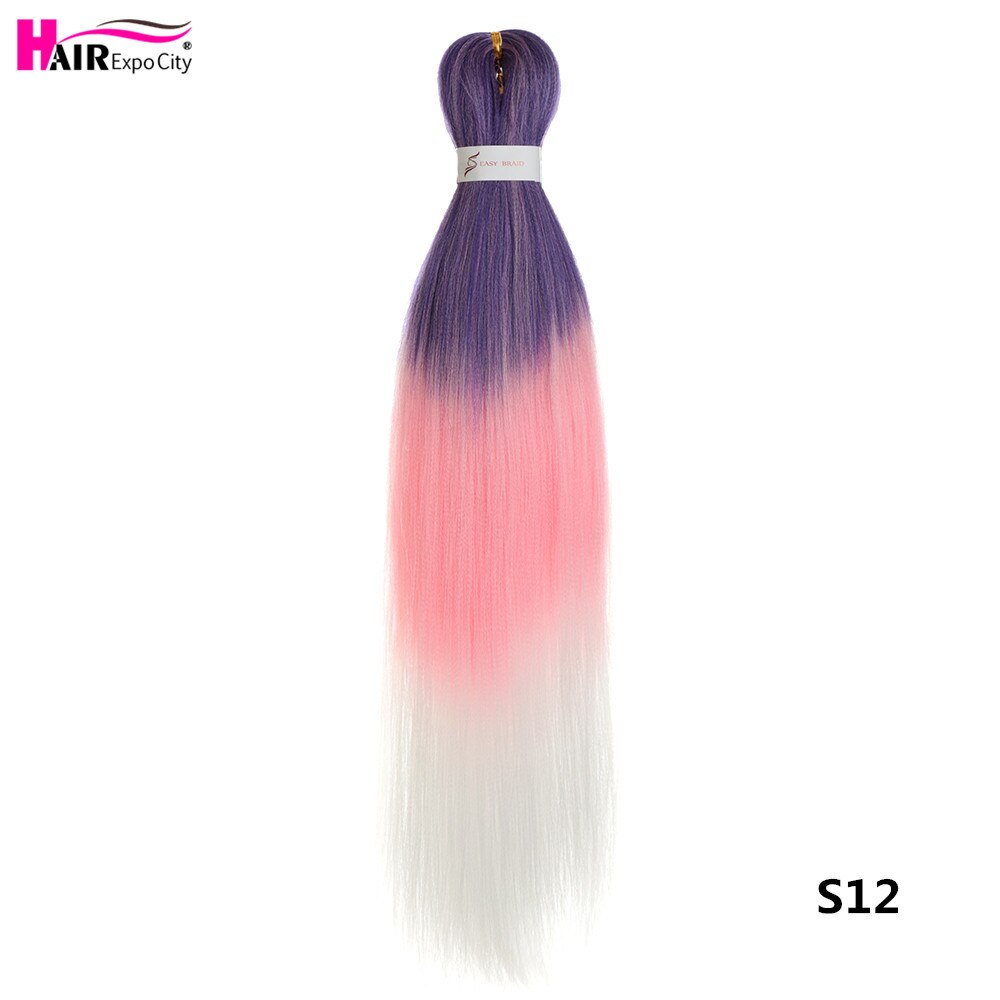 8pc / 26 Inch Jumbo Pre-Stretched Braiding Hair