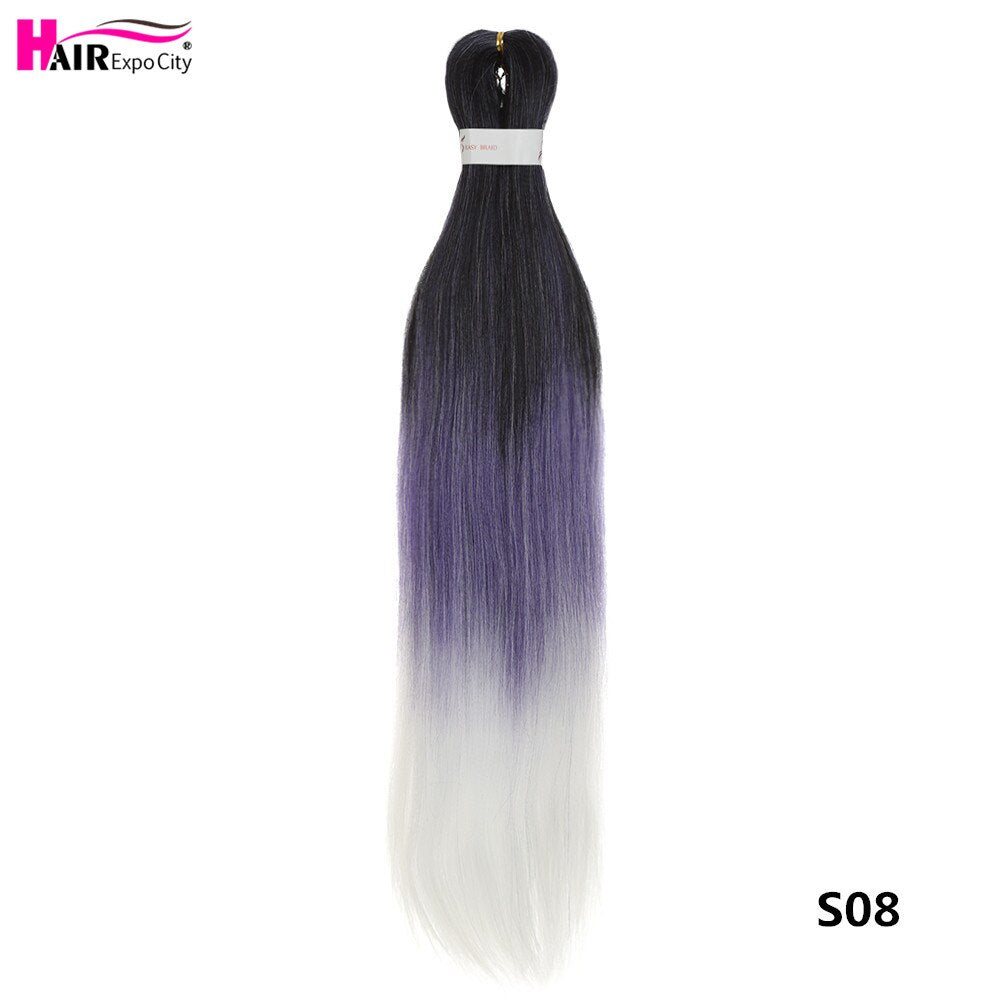 8pc / 26 Inch Jumbo Pre-Stretched Braiding Hair