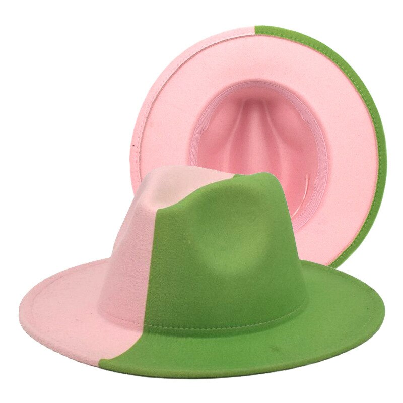 Unisex Fedora Hats w/Chains or Painted