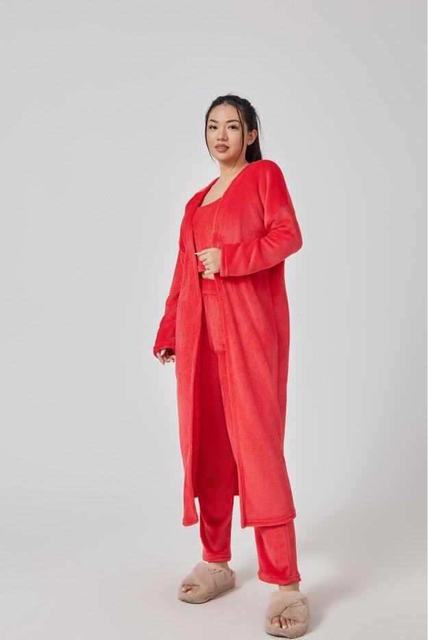 Cozy, Cute 3 Piece Pajama/Lounge Set