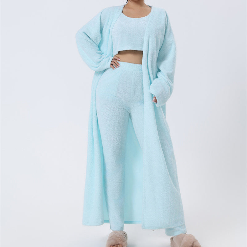 Cozy, Cute 3 Piece Pajama/Lounge Set