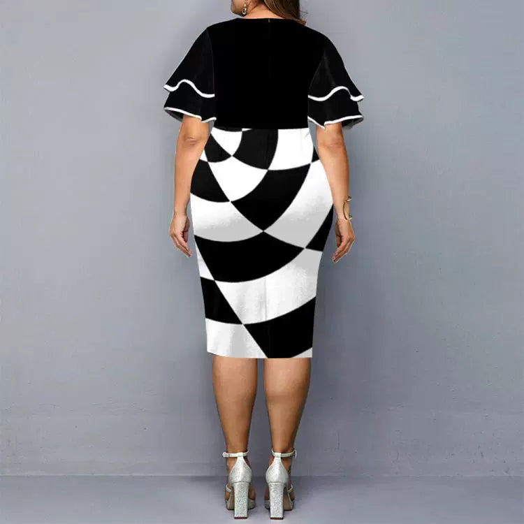 Spring Plus Size Dress