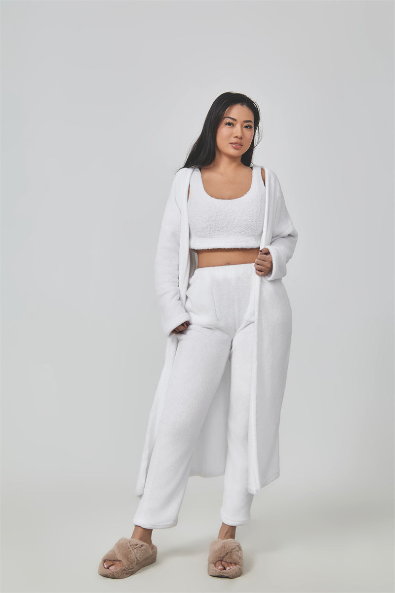 Cozy, Cute 3 Piece Pajama/Lounge Set