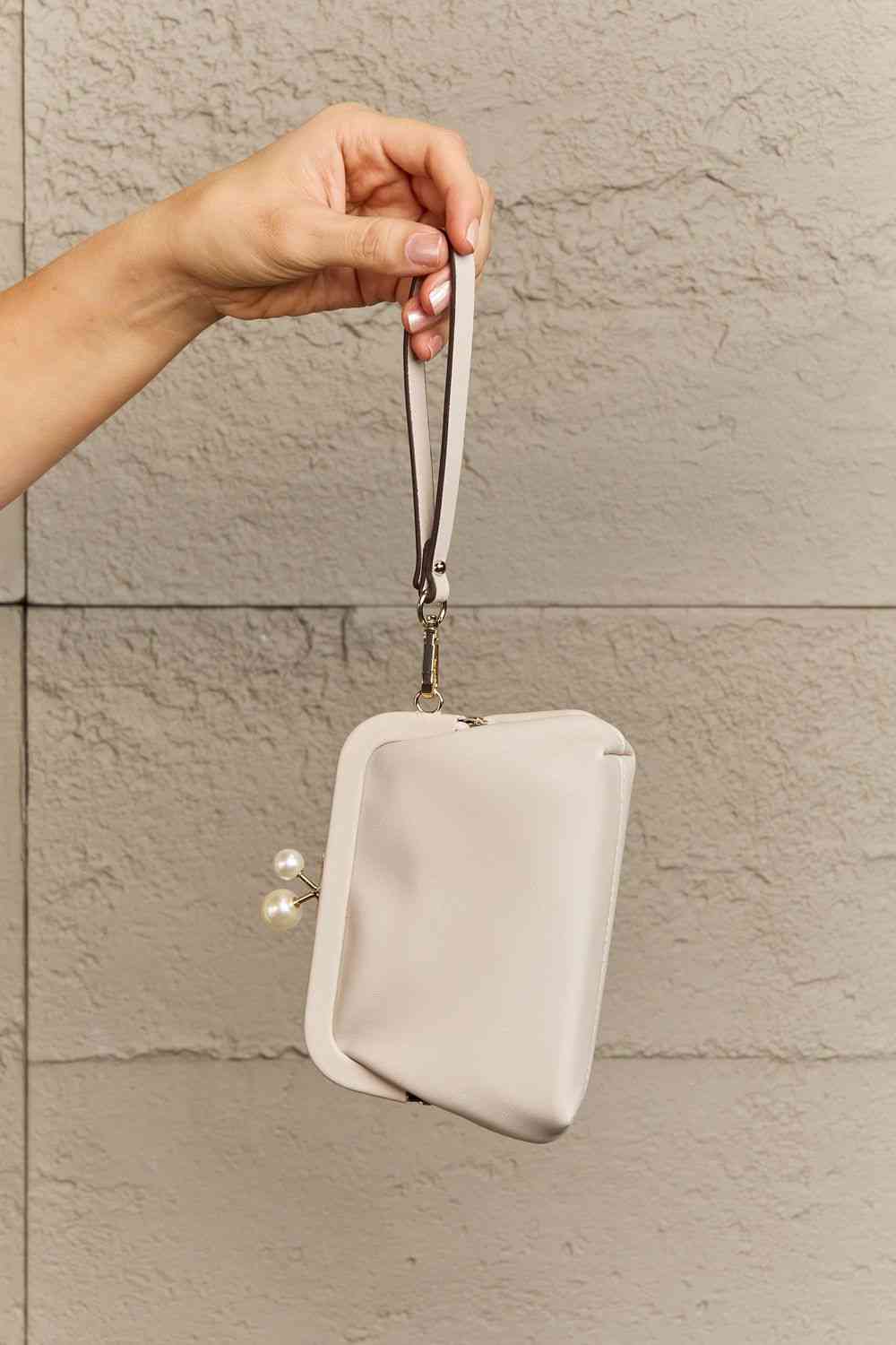 Nicole Lee USA Elise Pearl Coin Purse - Wristlet