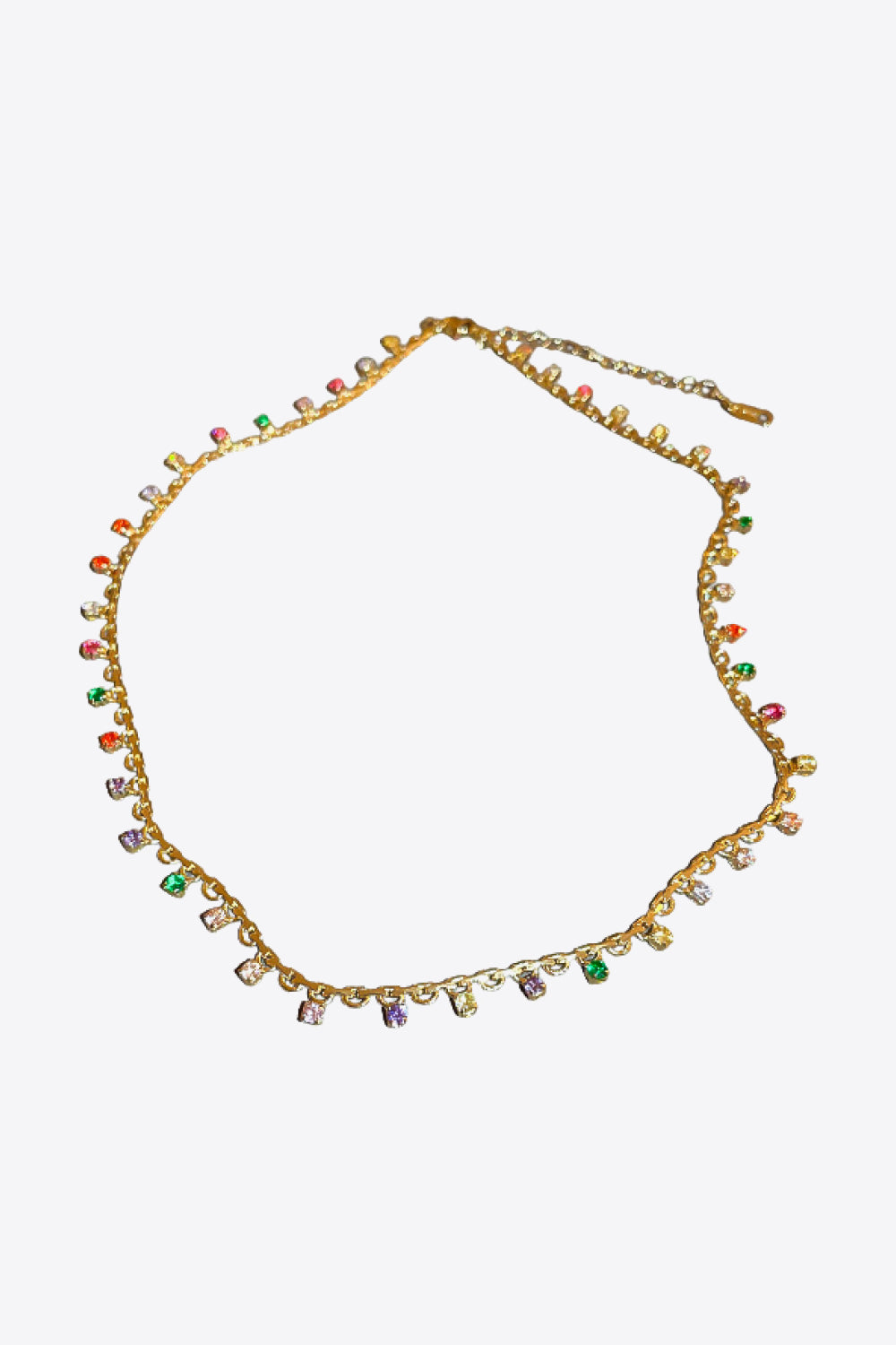 18K Gold Plated Multicolored Necklace