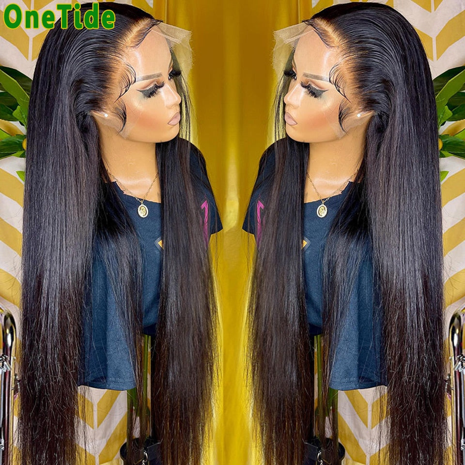 Bone Straight 13x4 Lace Front Brazilian Human Hair for Women