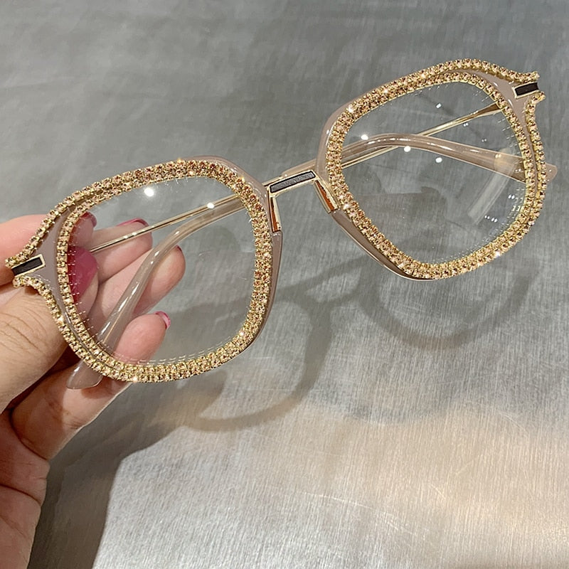 Vintage Clear Lens Shades for Women