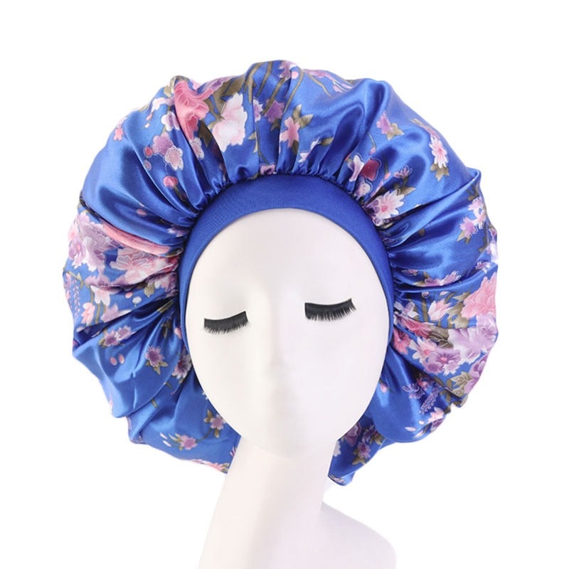 Big Satin Silky Hair Bonnet