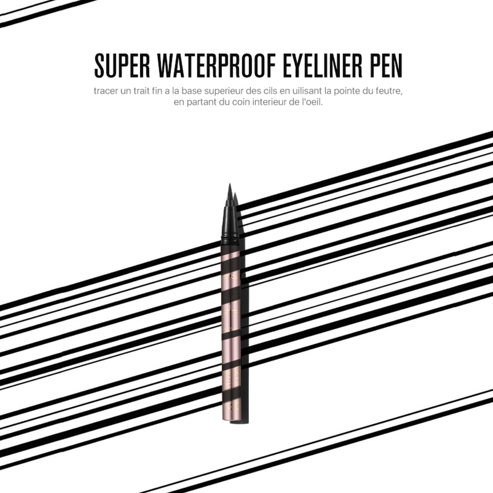 Black Liquid Eyeliner-Super Waterproof & Long Lasting