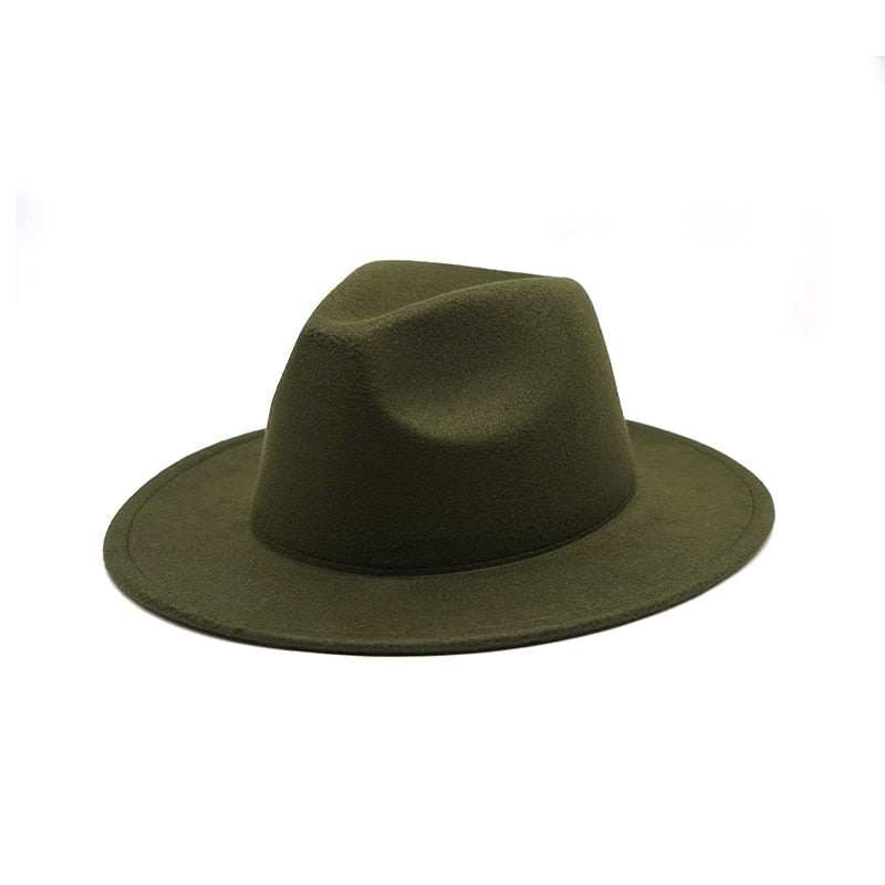 Unisex Felt Fedora Hats