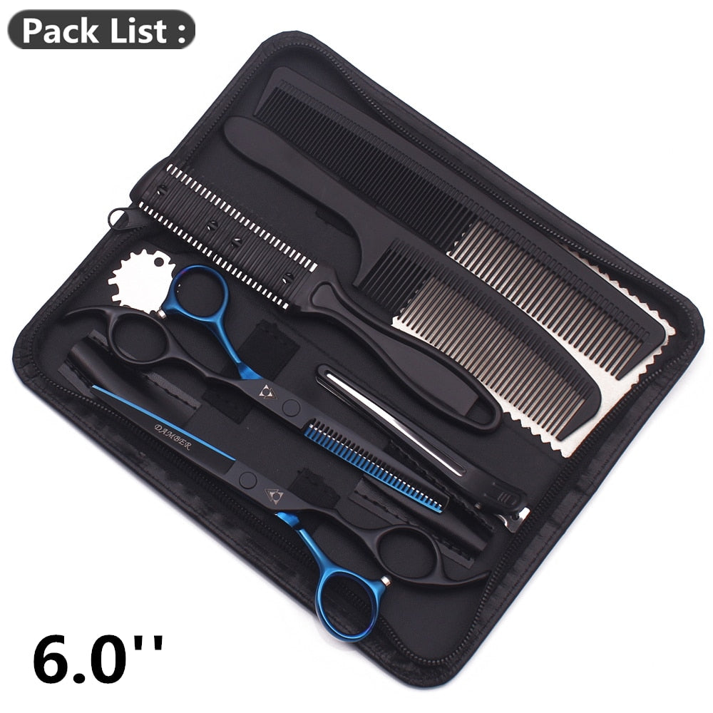 Professional Hair Cutting Shears & Thinning Barber Scissor Set