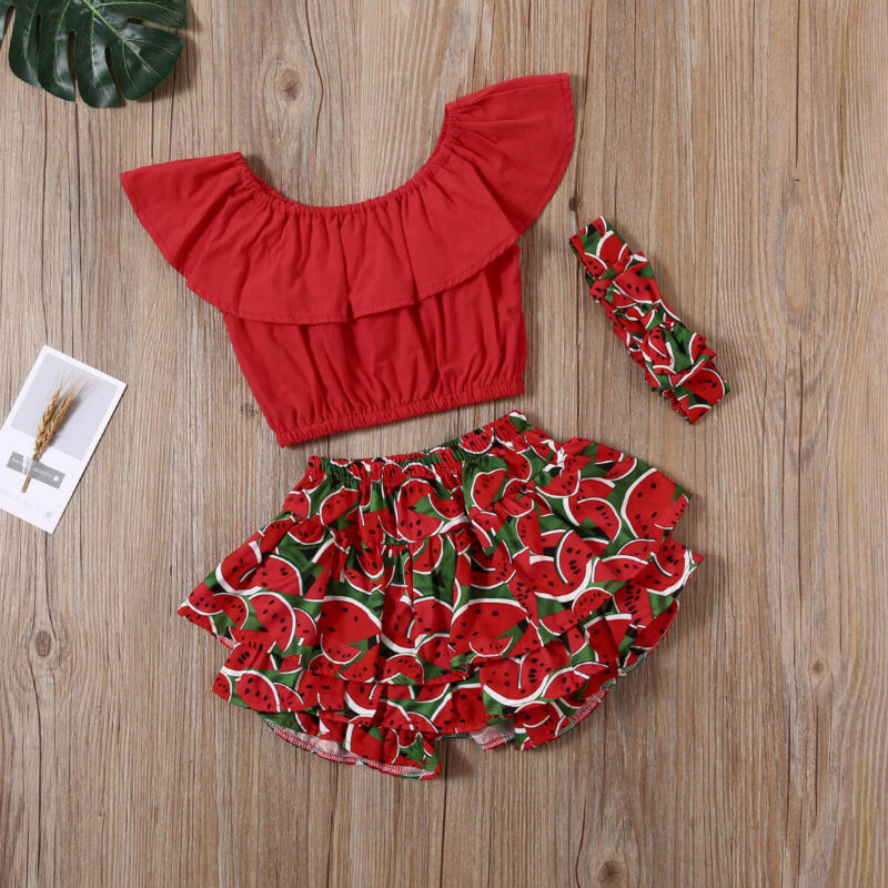 Sweet Toddler / Baby Girl 3pc Outfits