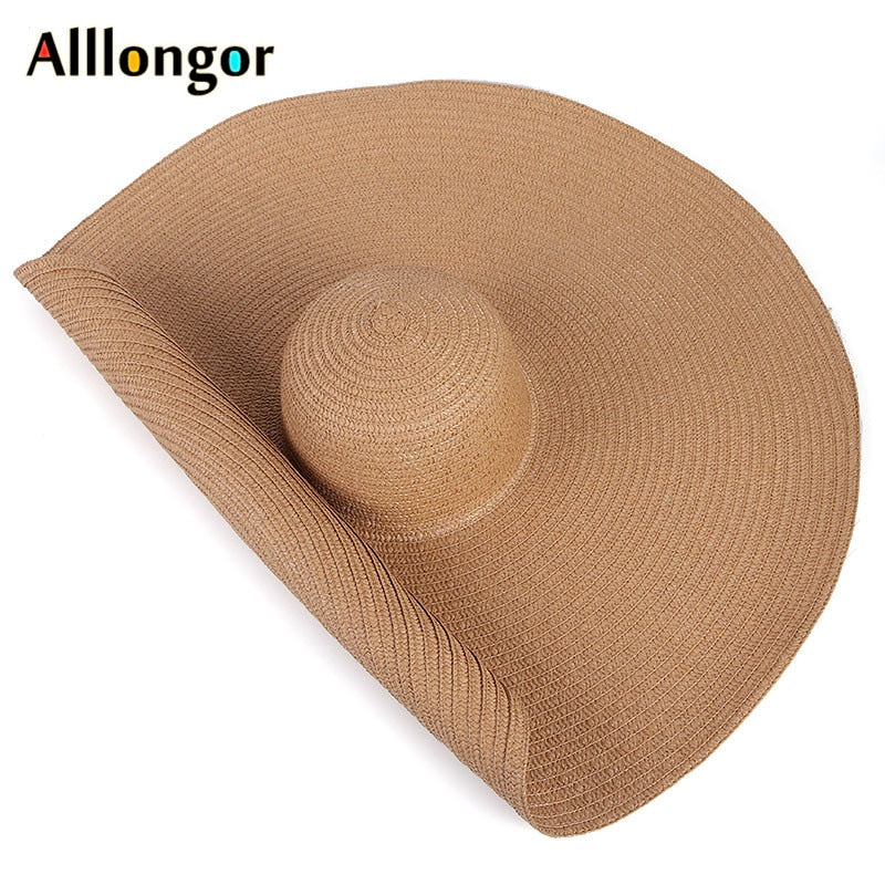 Large Wide Brim Straw Hats for Women