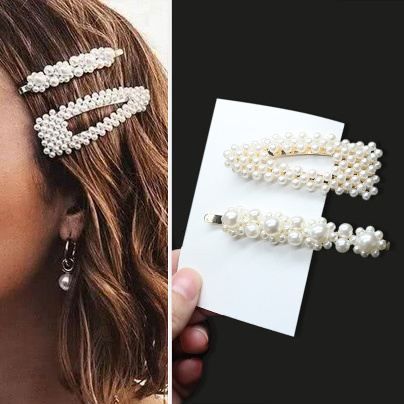 Fashionable Pearl Hair Clips-Pin for Women