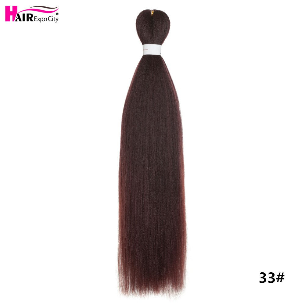 1pc / 26 Inch Jumbo Pre-Stretched Braiding Hair