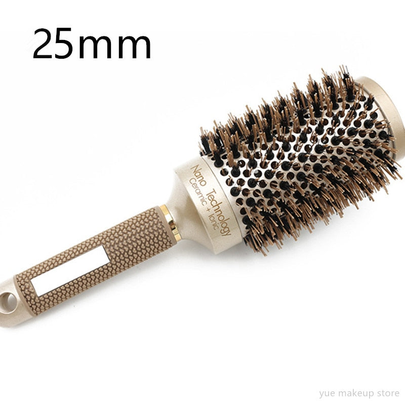 4 Style Curling Hair Brushes