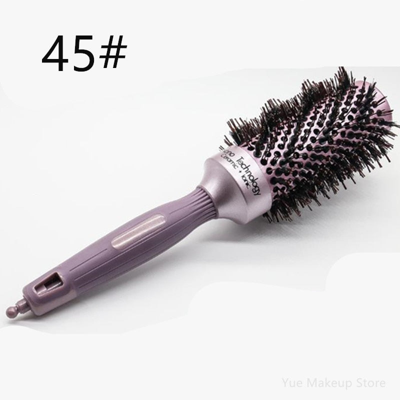 4 Style Curling Hair Brushes