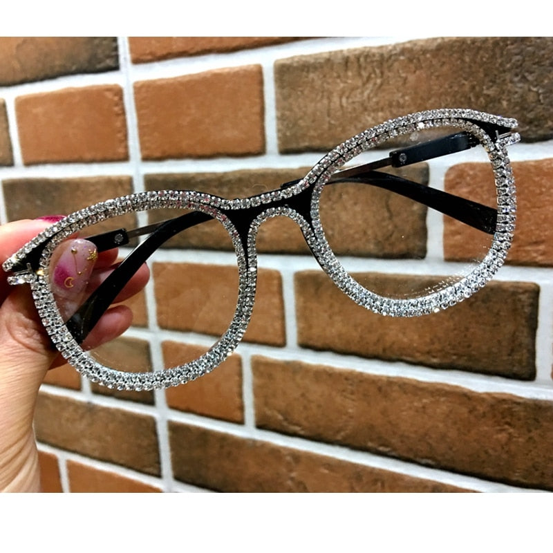 Vintage Clear Lens Shades for Women