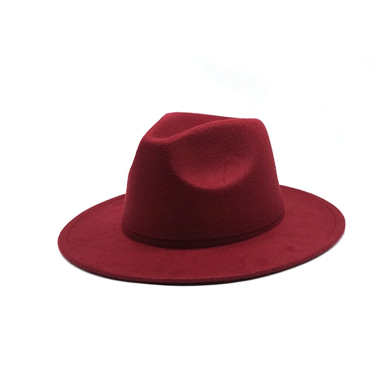 Unisex Felt Fedora Hats