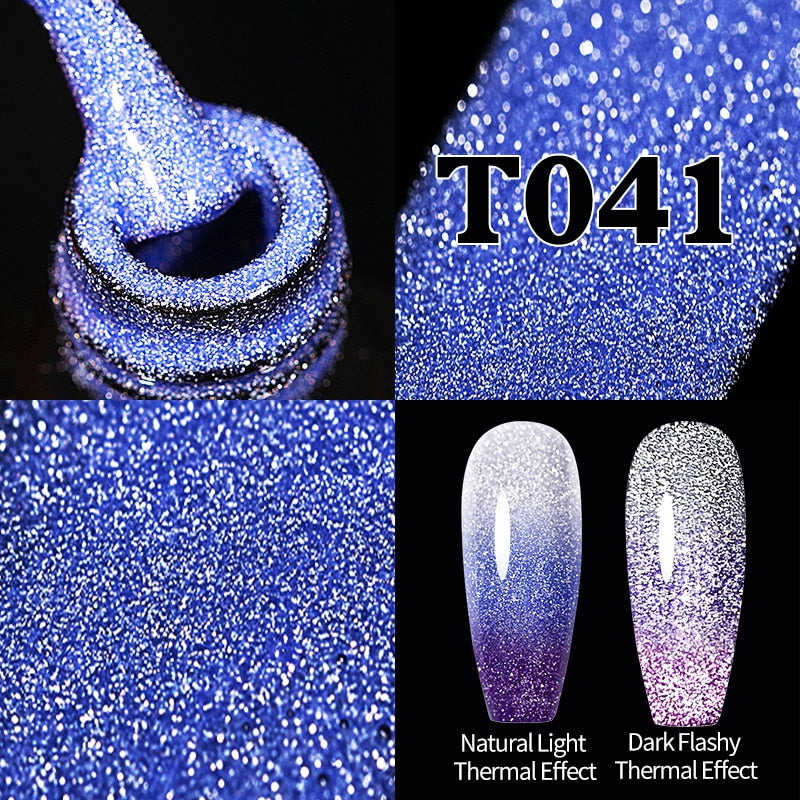 Sparkling / Reflective Glitter / Semi-Permanent Gel Nail Art Need Base