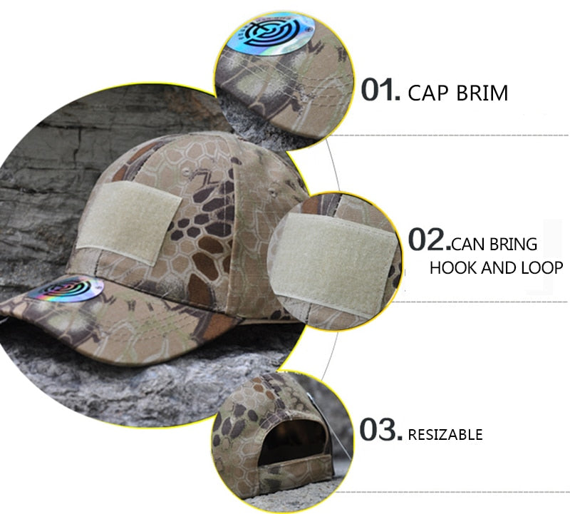 Outdoor Sport Camouflage Hats