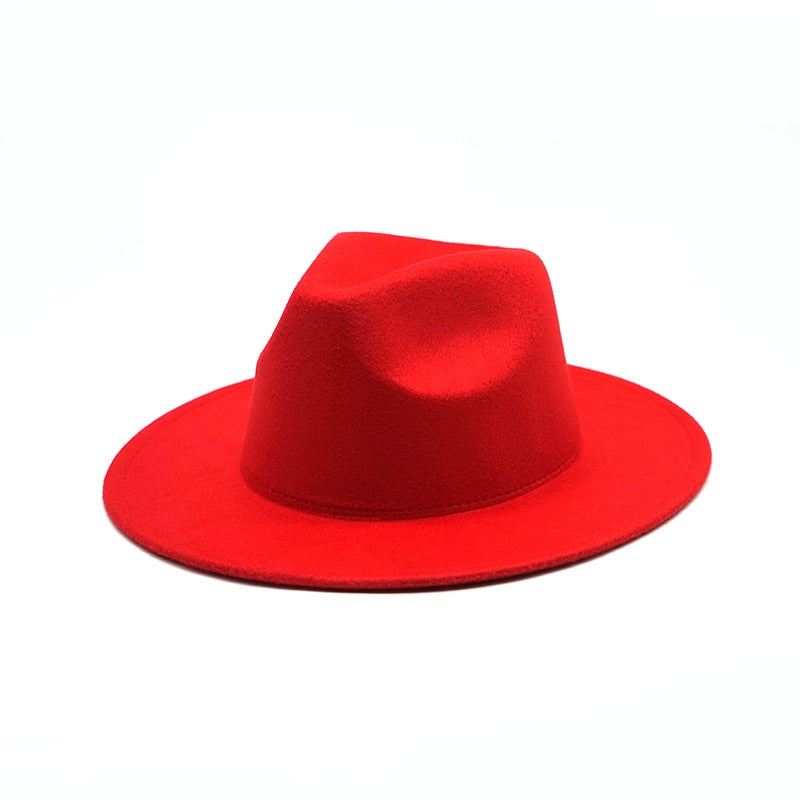 Unisex Felt Fedora Hats