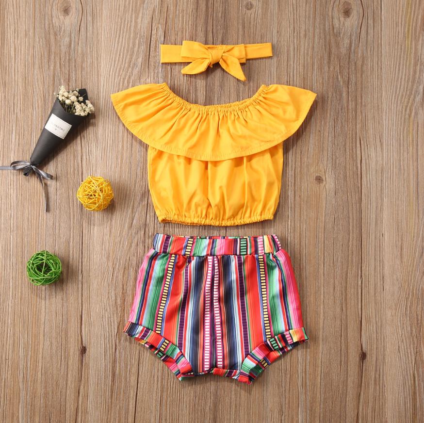 Sweet Toddler / Baby Girl 3pc Outfits