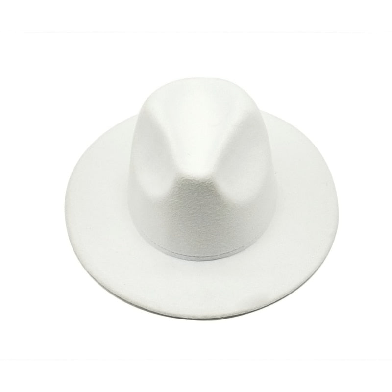 Unisex Felt Fedora Hats