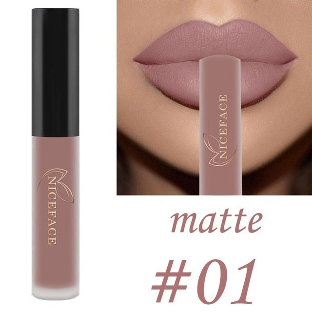 25 Colors Matte Waterproof Liquid Lipstick