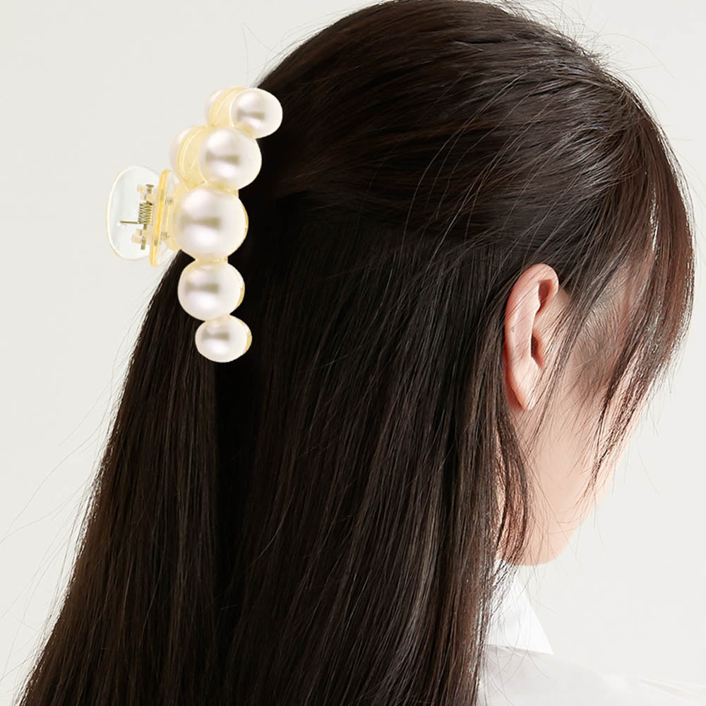 Acrylic / Pearl Hair Claws and Clips for Women