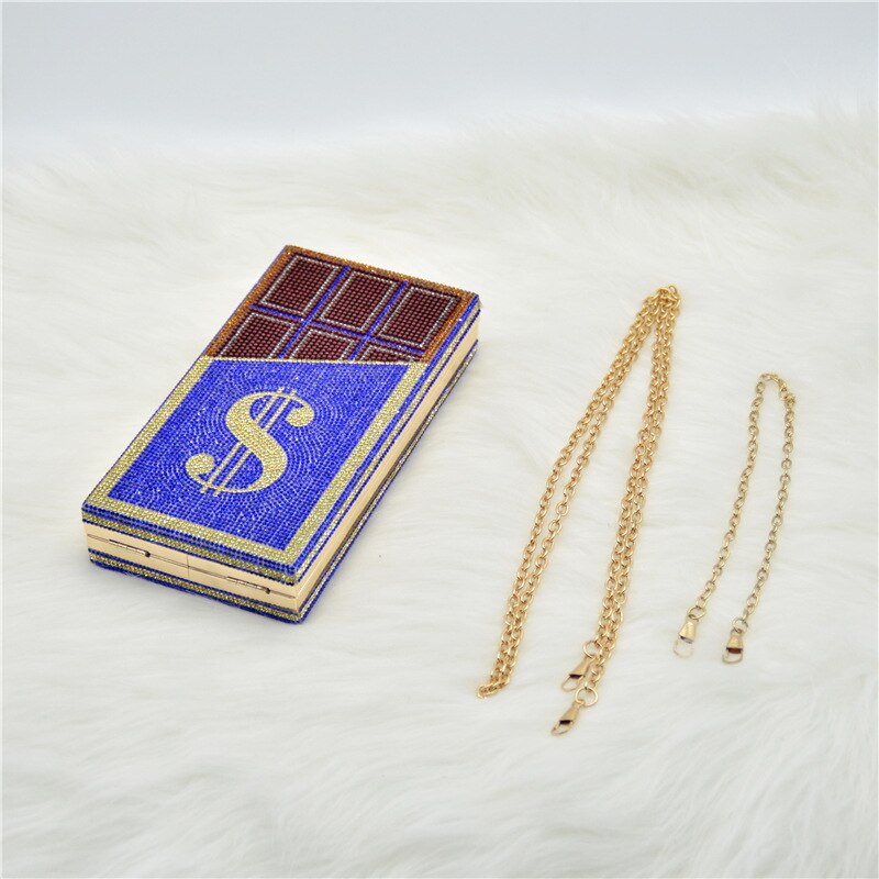 Shiny Money Clutch for Women with 2-3 Straps