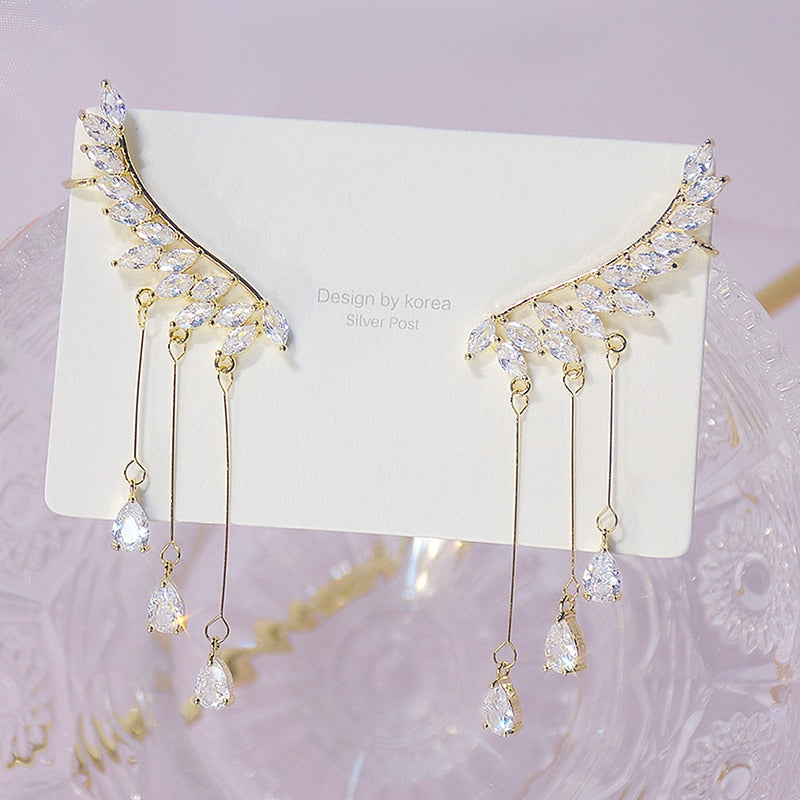 Trendy Bling Tassel Earring for Women