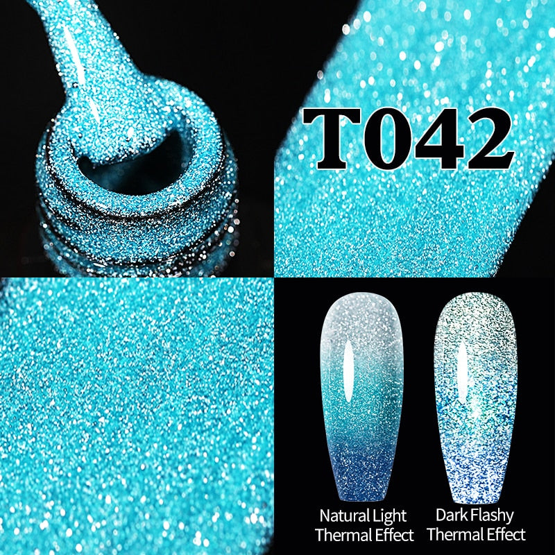 Sparkling / Reflective Glitter / Semi-Permanent Gel Nail Art Need Base