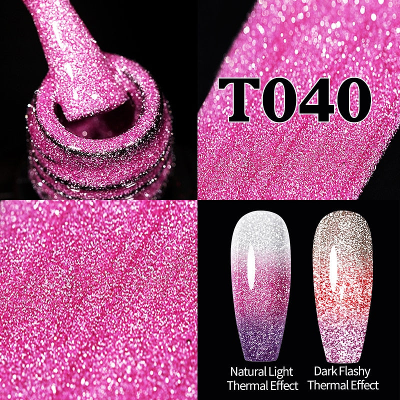 Sparkling / Reflective Glitter / Semi-Permanent Gel Nail Art Need Base