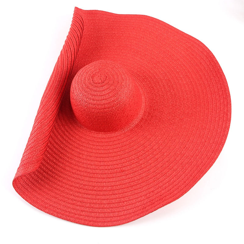 Large Wide Brim Straw Hats for Women