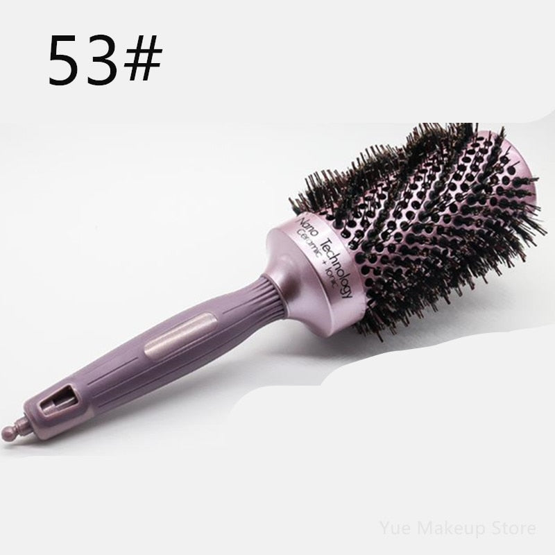 4 Style Curling Hair Brushes