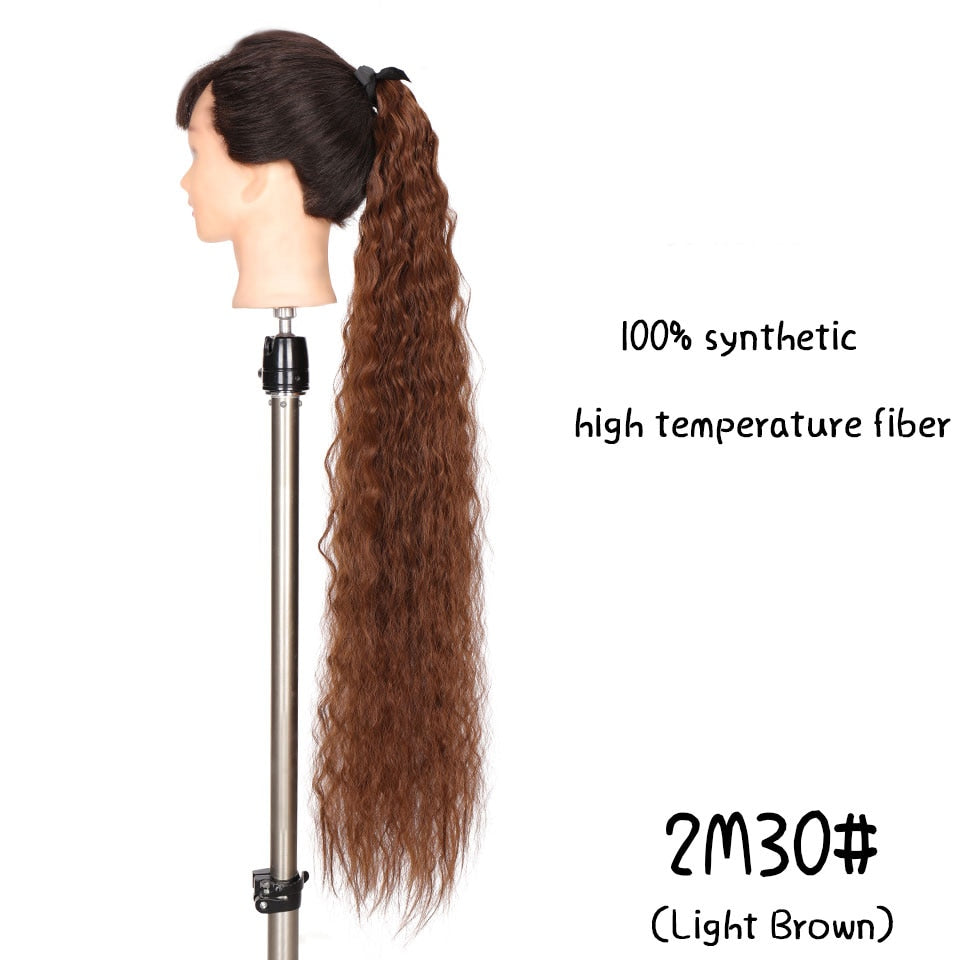 18-34 Inch Synthetic Curly Hair Ponytail