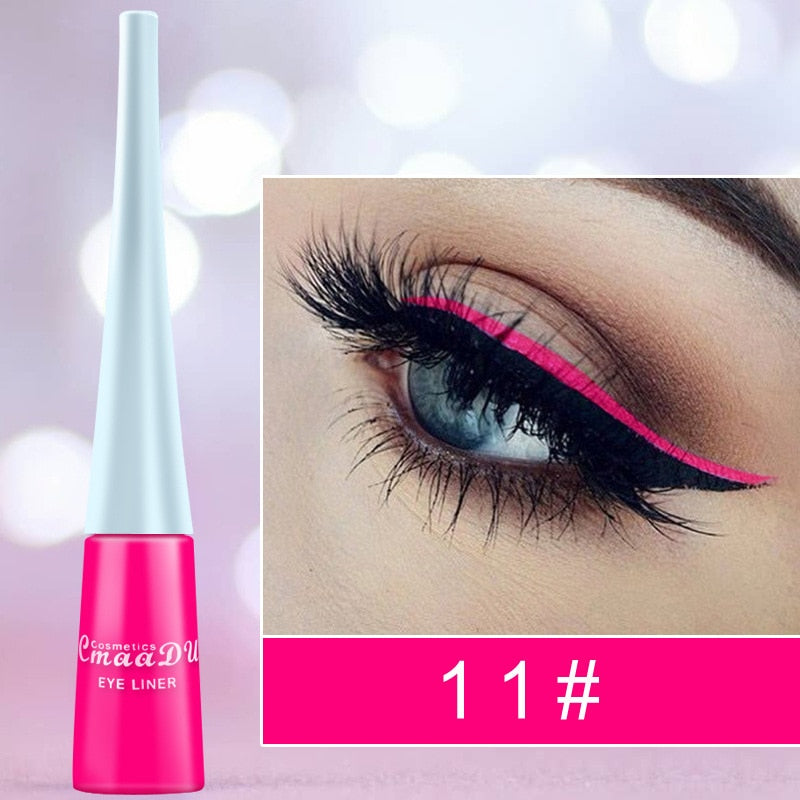 Colorful Liquid Gel Eyeliner-Waterproof-Long Lasting