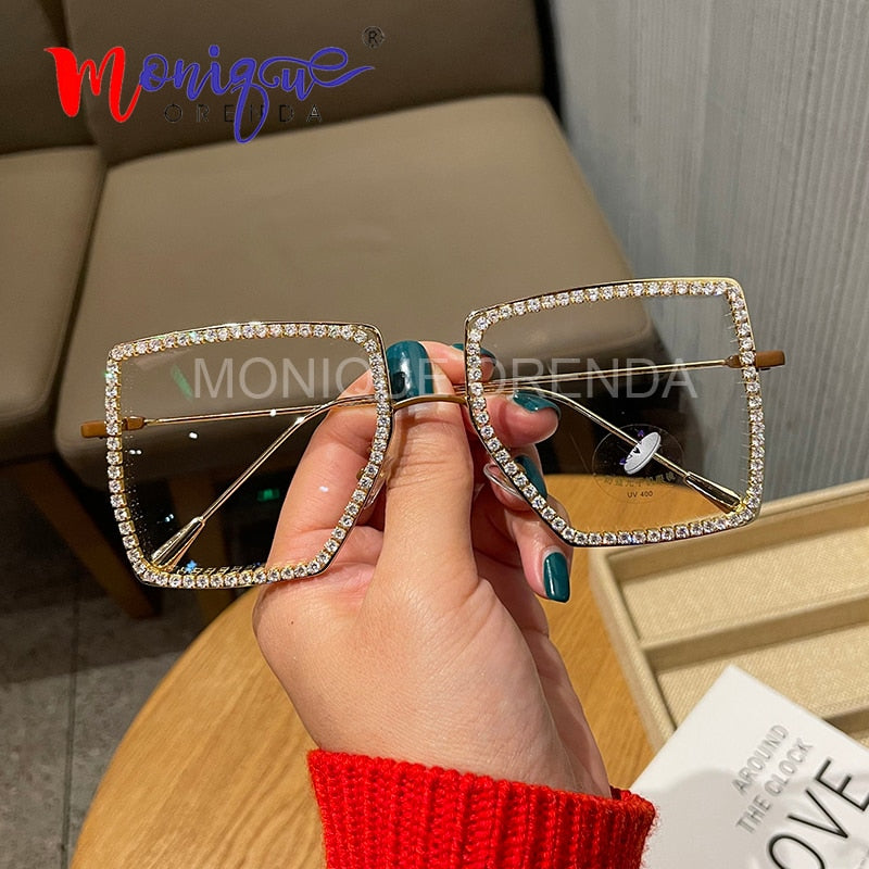 Vintage Clear Lens Shades for Women