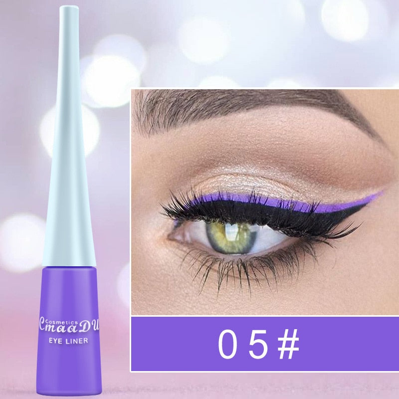 Colorful Liquid Gel Eyeliner-Waterproof-Long Lasting