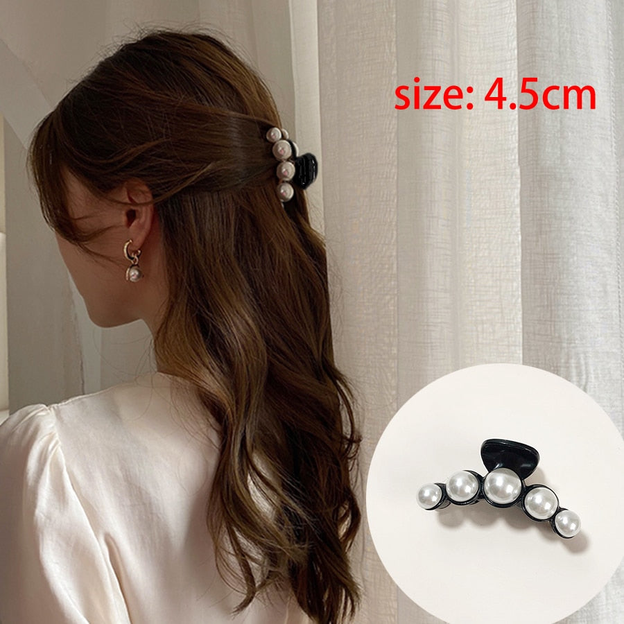 Acrylic / Pearl Hair Claws and Clips for Women