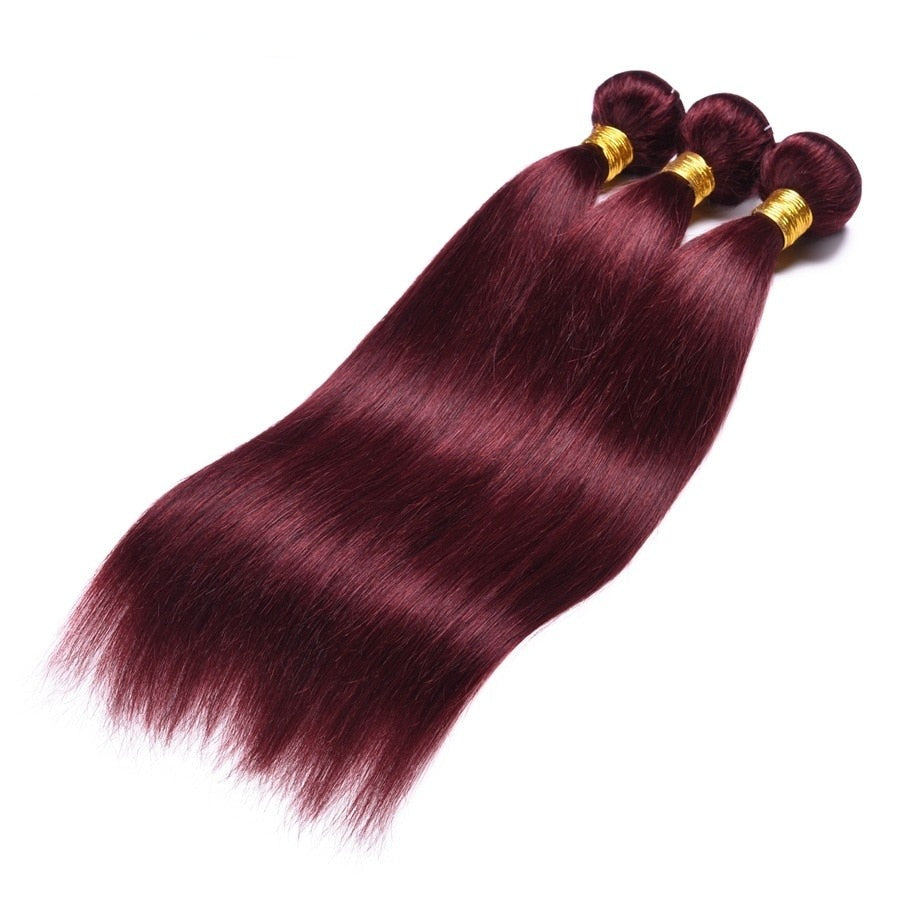 Brazilian Human Hair Straight Bundles - 3/4 Pack