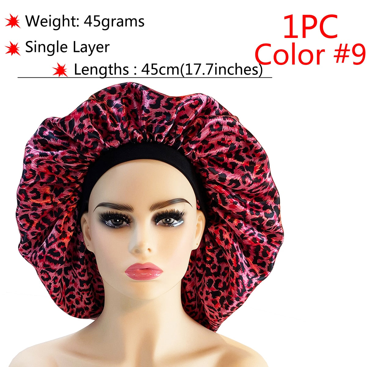 Big Silk Sleeping Hair Bonnet