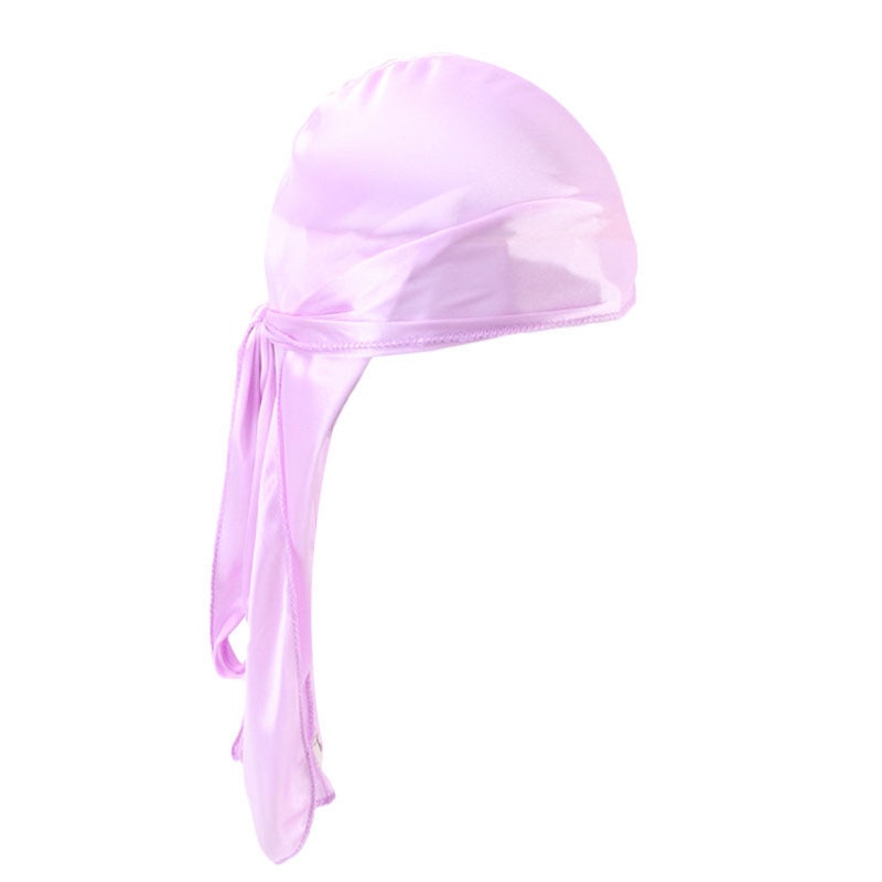 Long Satin Breathable Turbans -Durags -Headwraps for Men