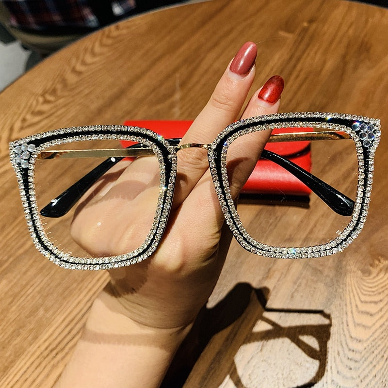 Vintage Clear Lens Shades for Women