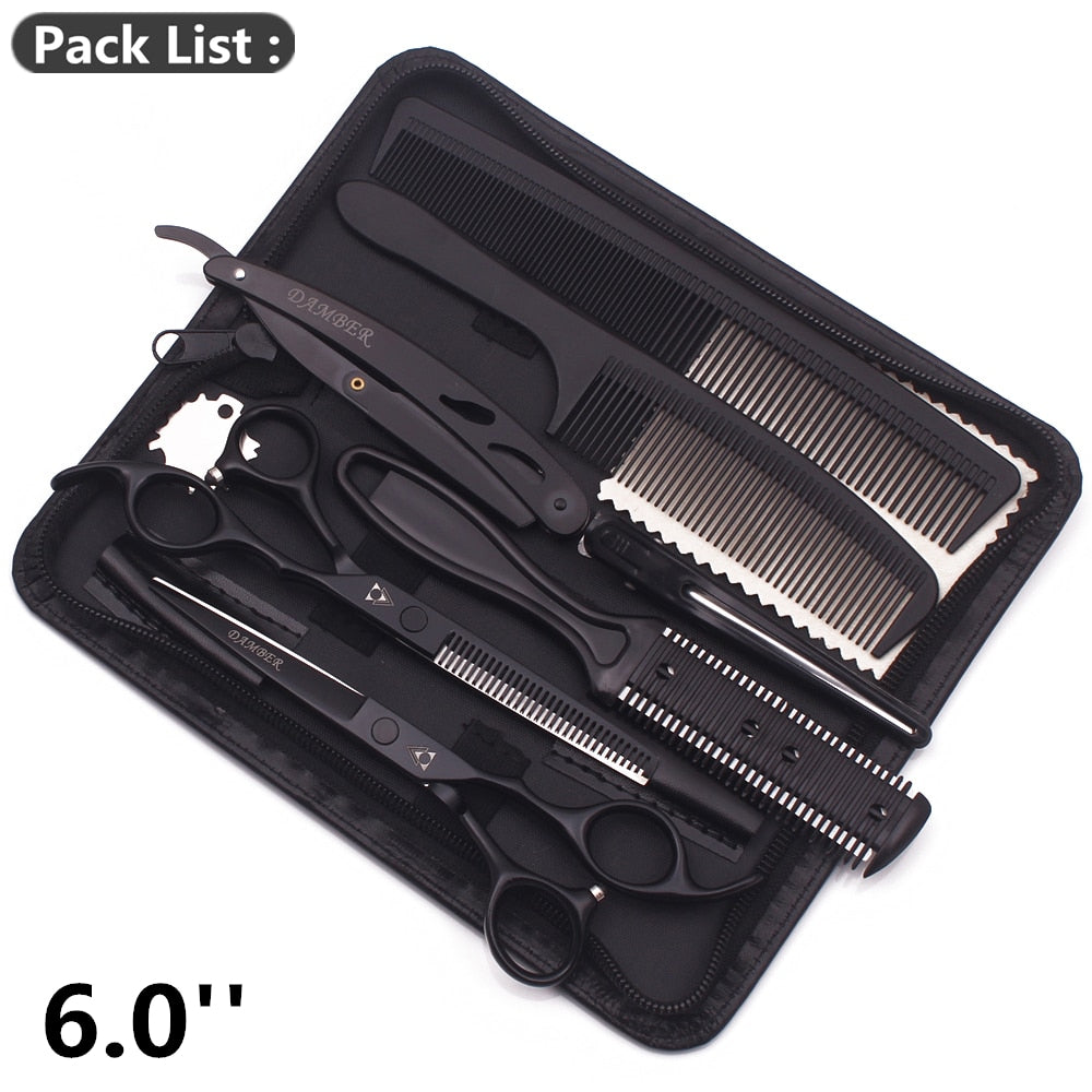 Professional Hair Cutting Shears & Thinning Barber Scissor Set